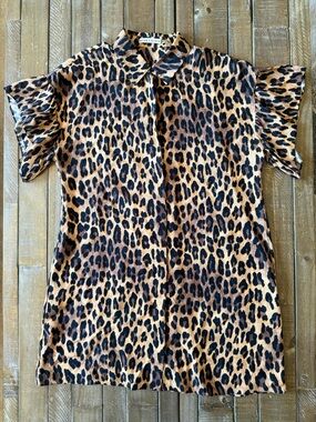 Alice + Olivia Jude Ruffle Tunic Dress